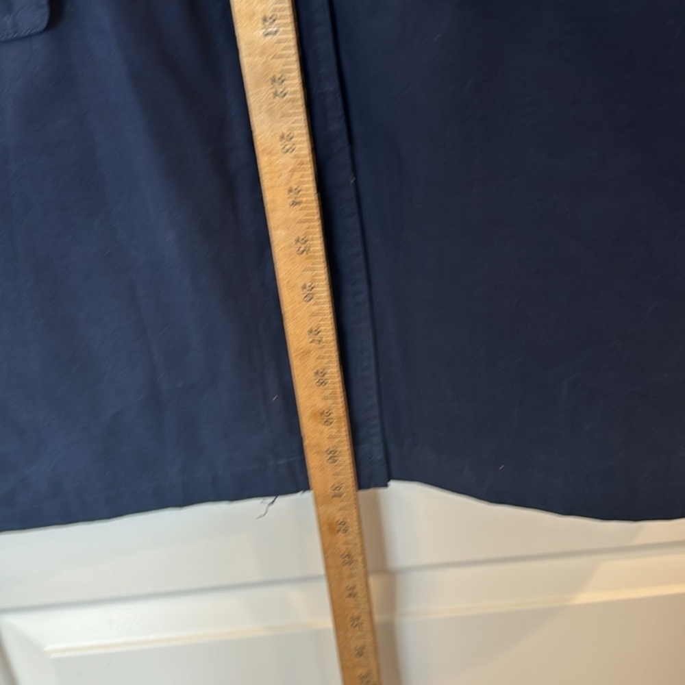 London Fog Coat Reg M size navy blue Button Front Removable Liner jacket - Picture 14 of 16
